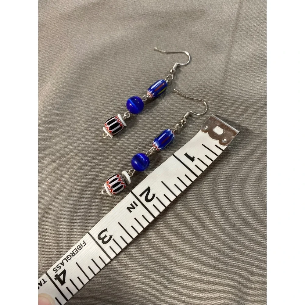 Handmade earrings made